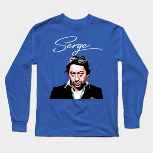 Serge Gainsbourg Long Sleeve T-Shirt